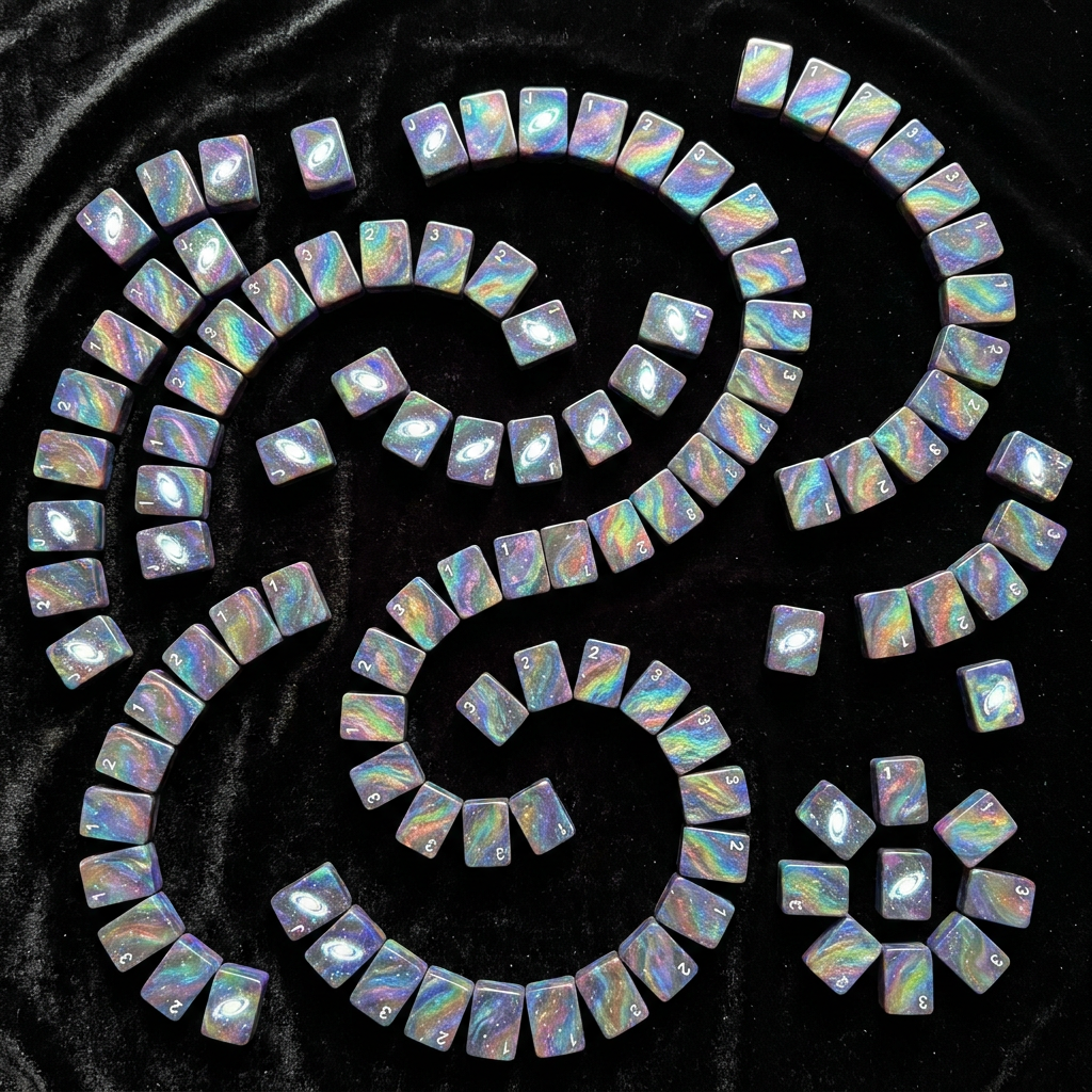 166-Tile Luxury Acrylic American Mahjong Set detail