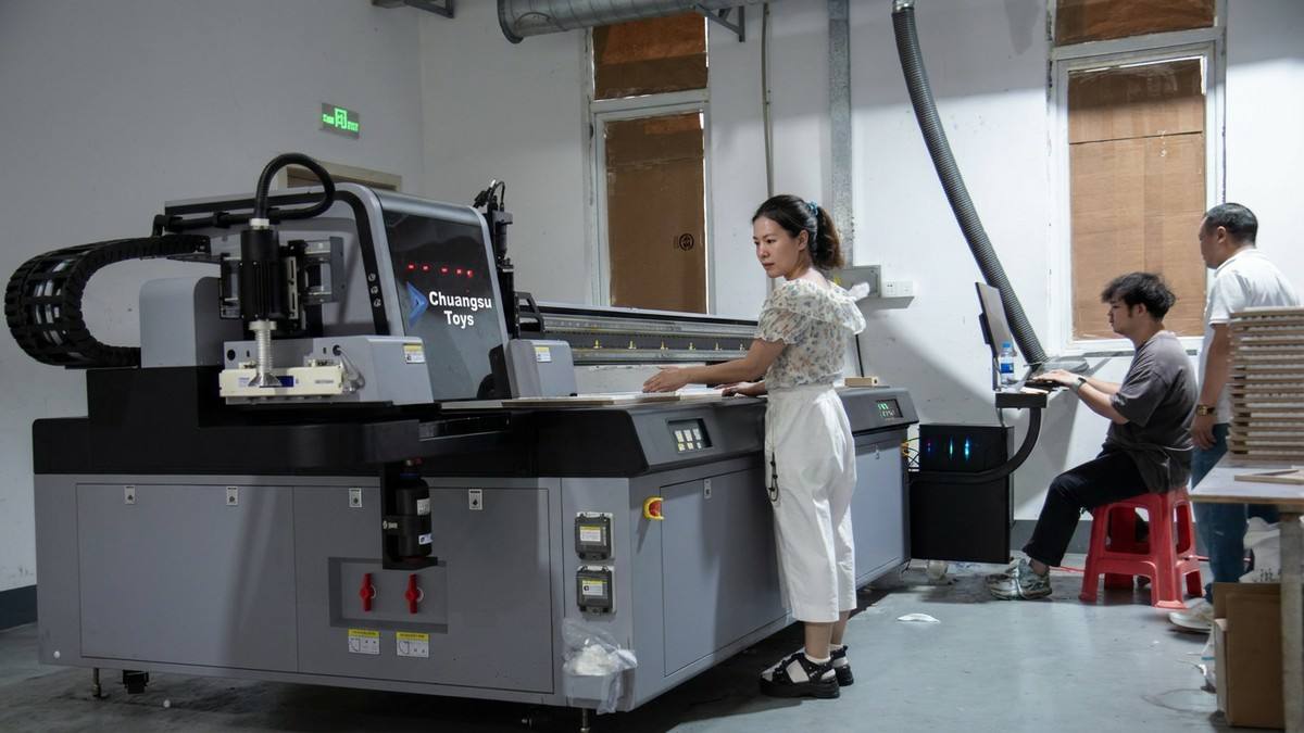 CHUANGSU Toys mahjong factory — Taishan, Guangdong production facility