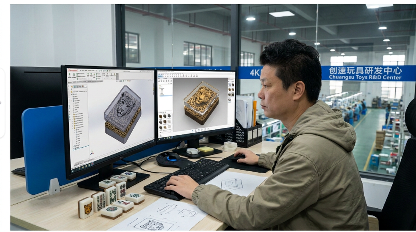 CHUANGSU Toys mahjong factory — Taishan, Guangdong production facility